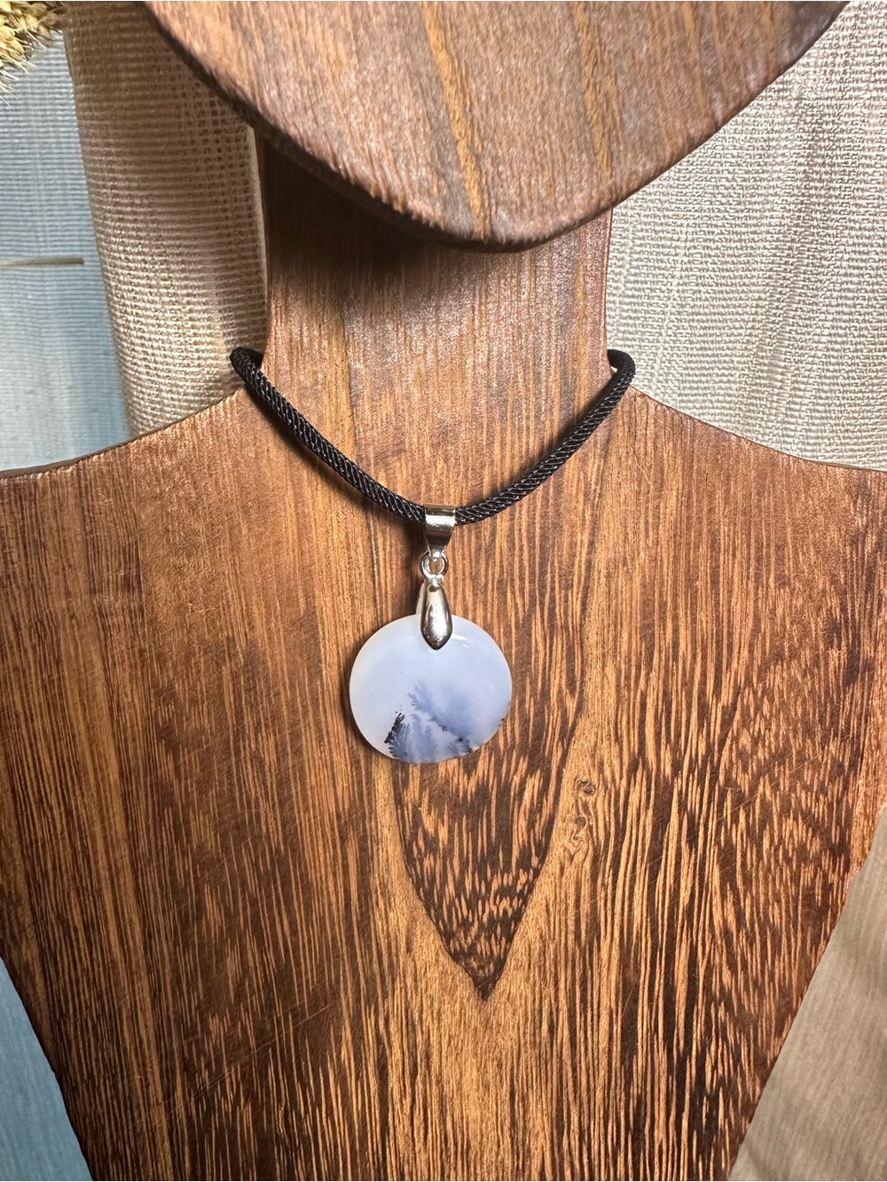 Necklace Length Guide - Teal and Purple - Picture 10 of 16